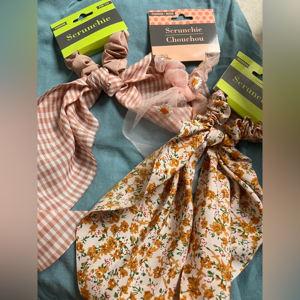 Hair scrunchie bundle